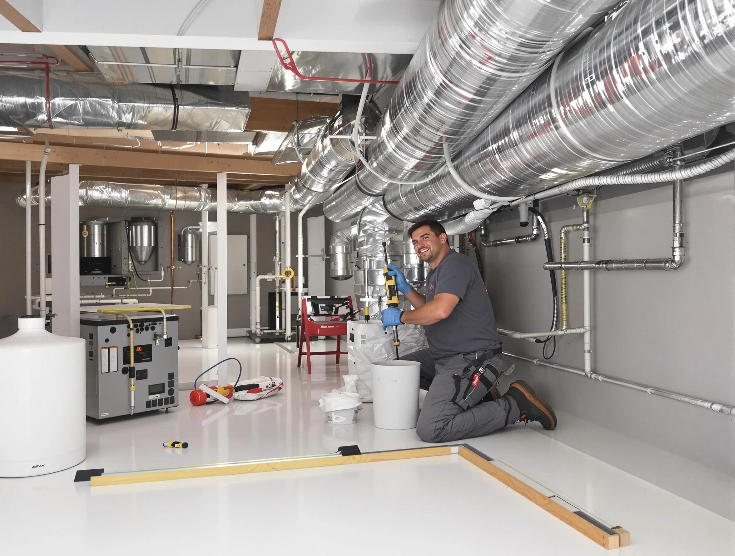 Professional duct sealing service by Dumbarton Air Duct Cleaning in Dumbarton