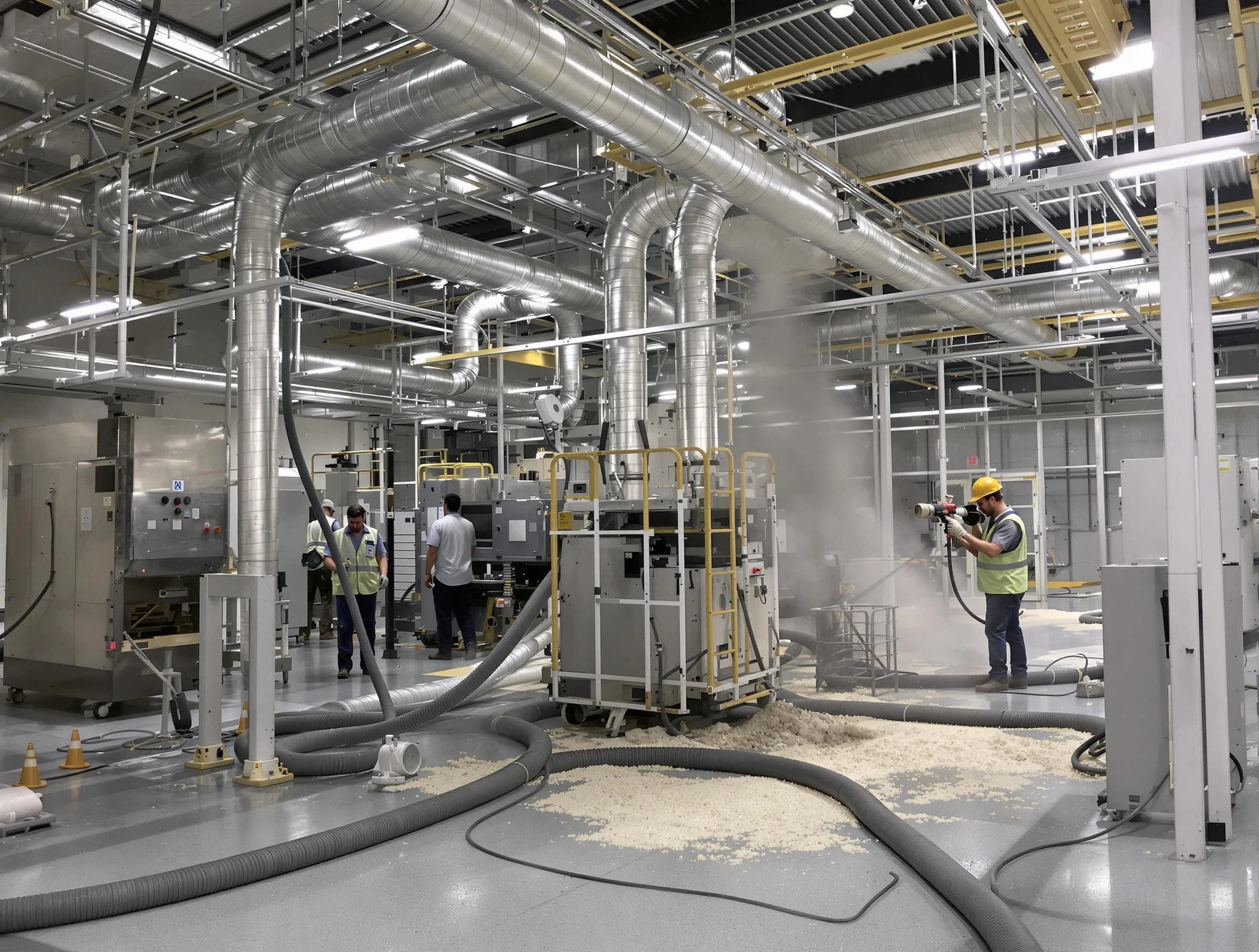 Heavy-duty industrial duct cleaning by Dumbarton Air Duct Cleaning in Dumbarton