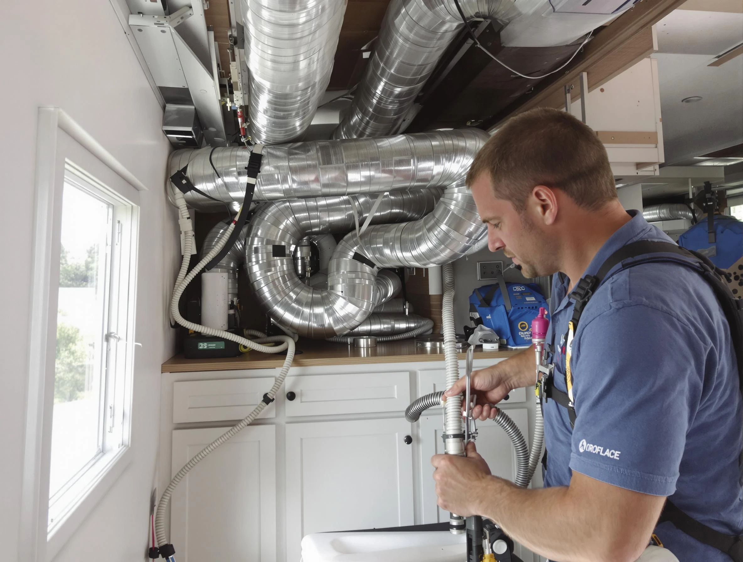 Mobile Home Air Duct Cleaning in Dumbarton