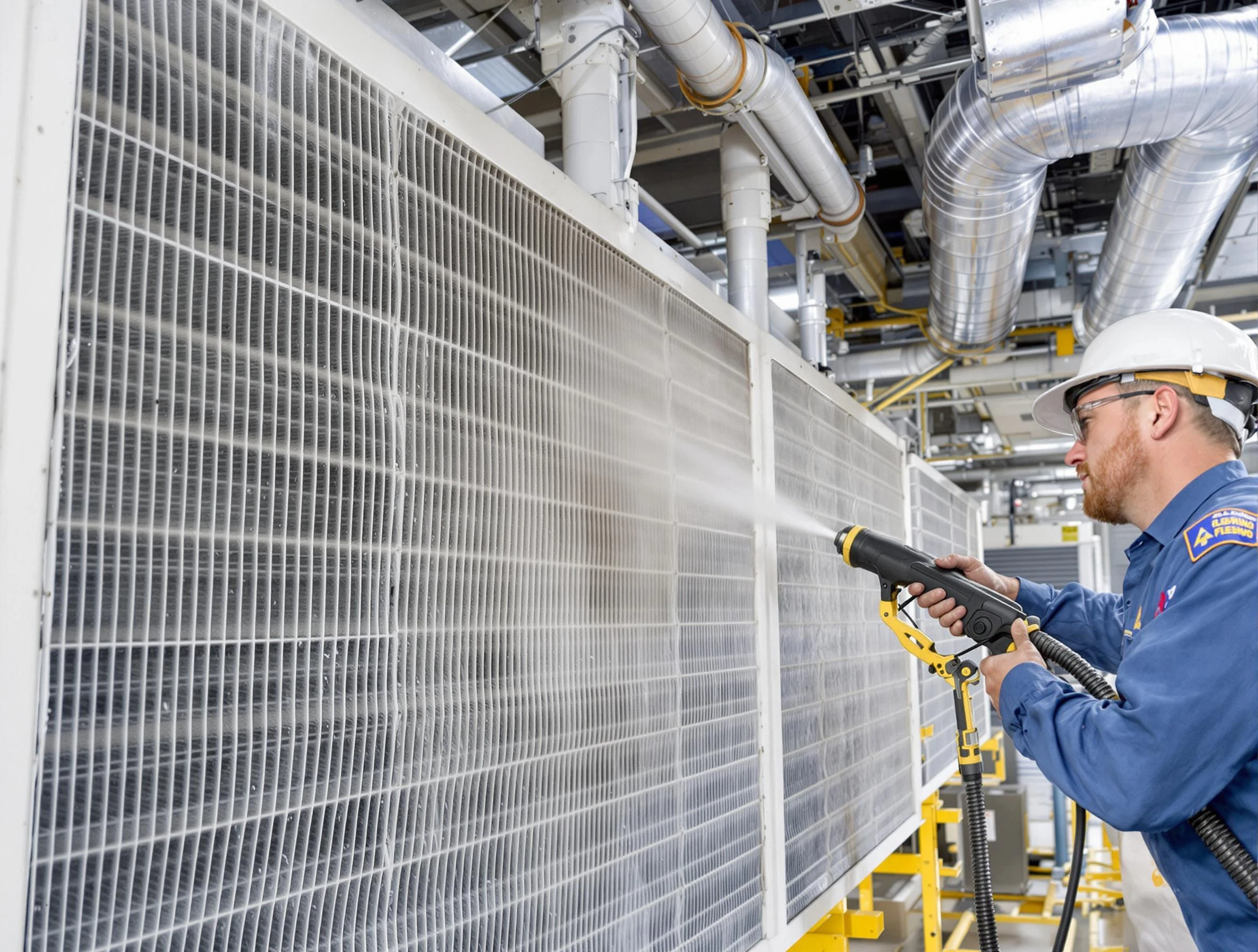 Professional commercial coil cleaning by Dumbarton Air Duct Cleaning in Dumbarton