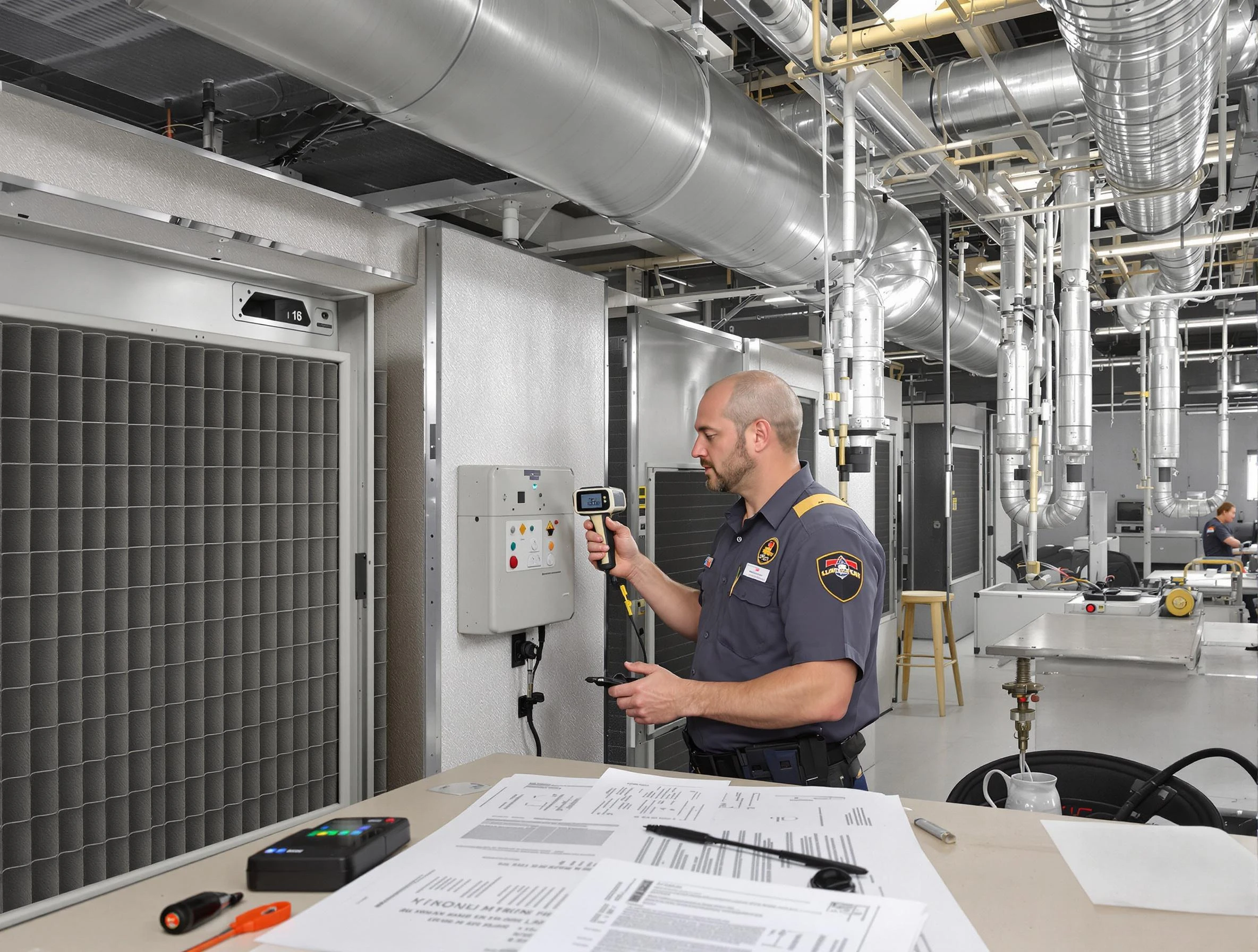 Professional filter system inspection by Dumbarton Air Duct Cleaning in Dumbarton